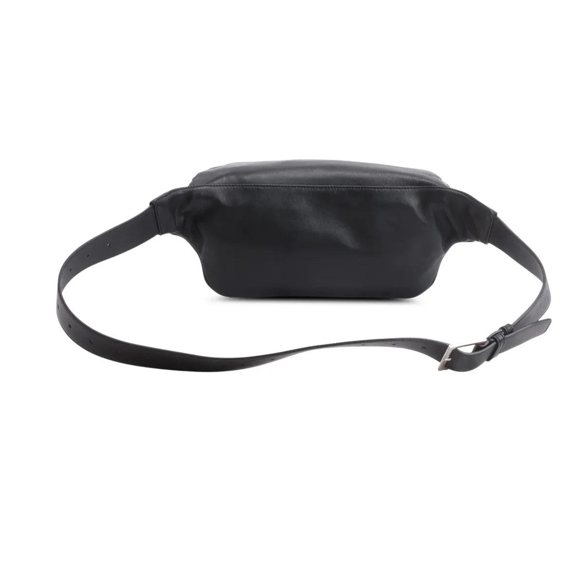 Saint Laurent 2022 Black Calfskin Cassandre Classic Belt Bag