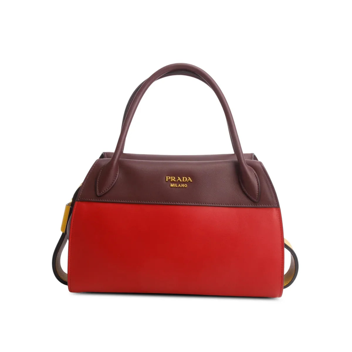 Prada Tri-Color City Calf Ribbon Bag