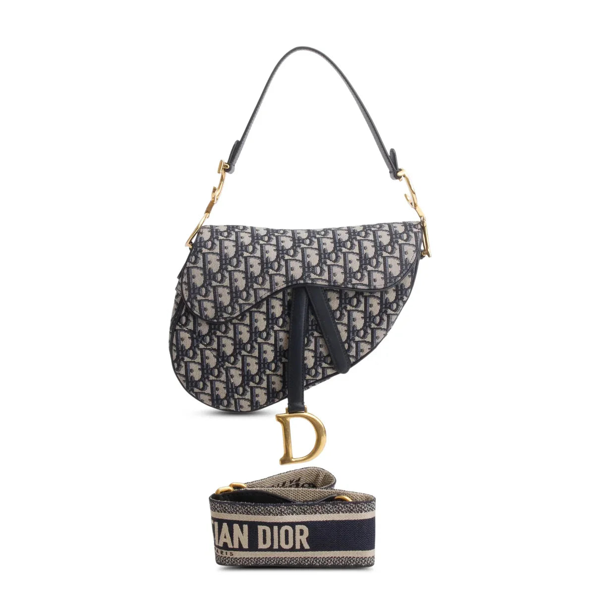 Christian Dior Oblique Medium Saddle Bag