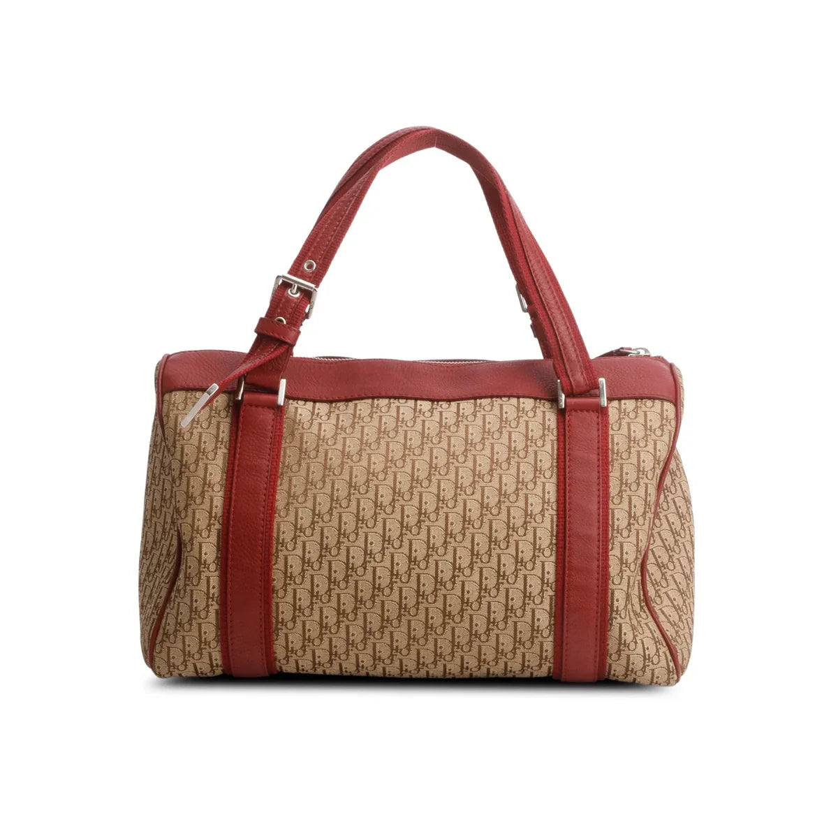 Christian Dior Brown Monogram Street Chic Boston Bag
