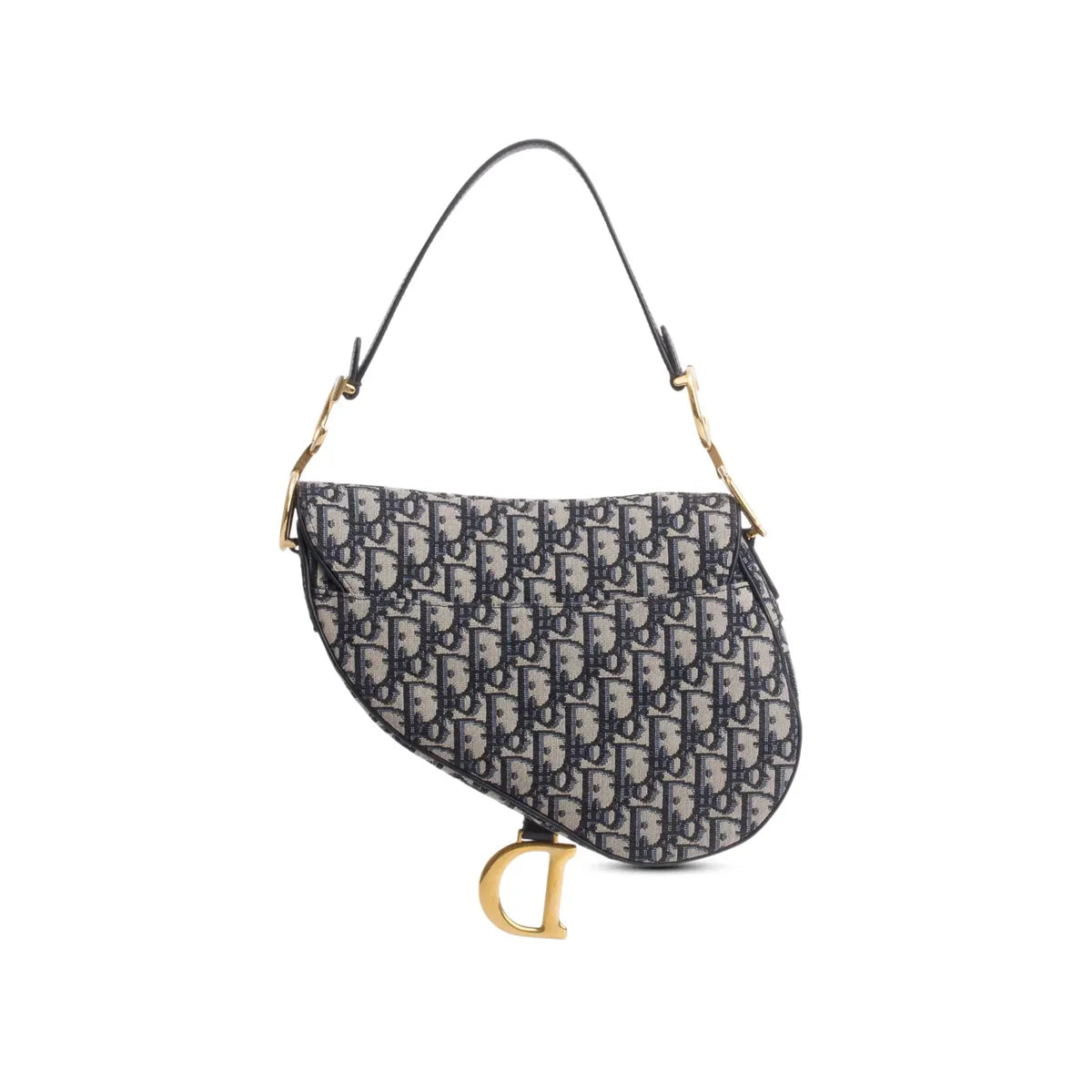 Christian Dior Oblique Medium Saddle Bag
