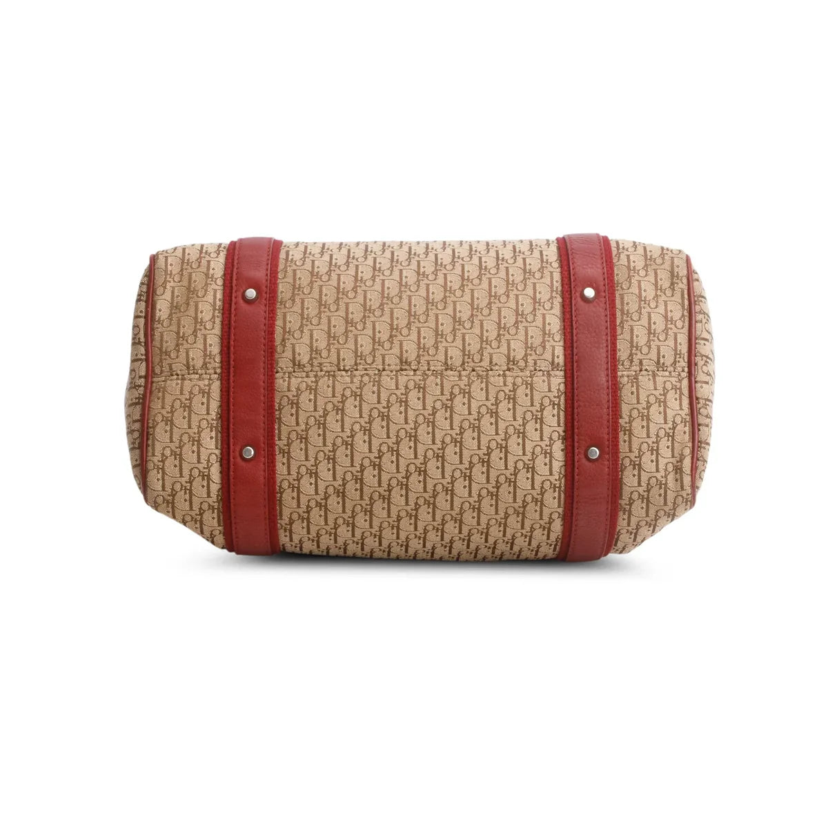 Christian Dior Brown Monogram Street Chic Boston Bag