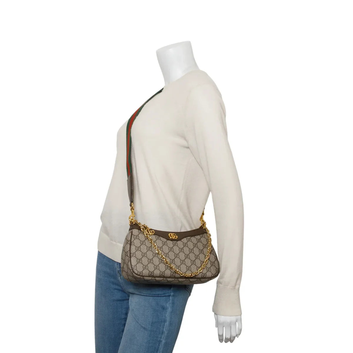 Gucci GG Supreme Ophidia Small Shoulder Bag