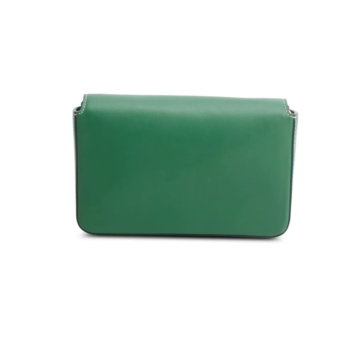 Burberry Green Calfskin Vintage Check New Hampshire Bag