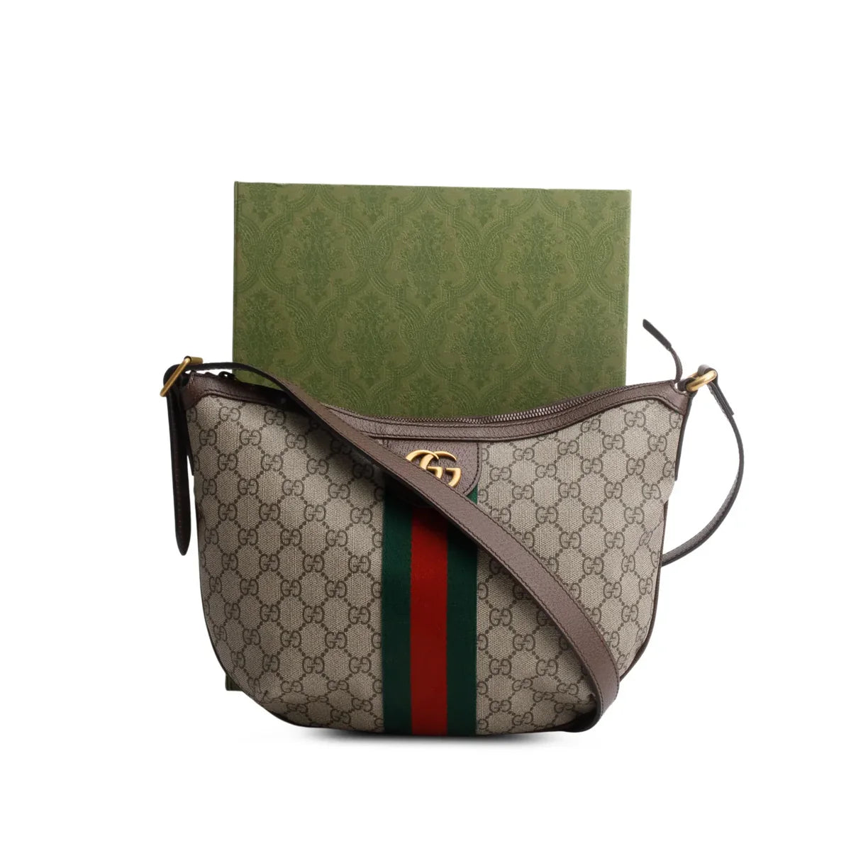 Gucci Soft GG Supreme Web Small Ophidia GG Small Crossbody Bag