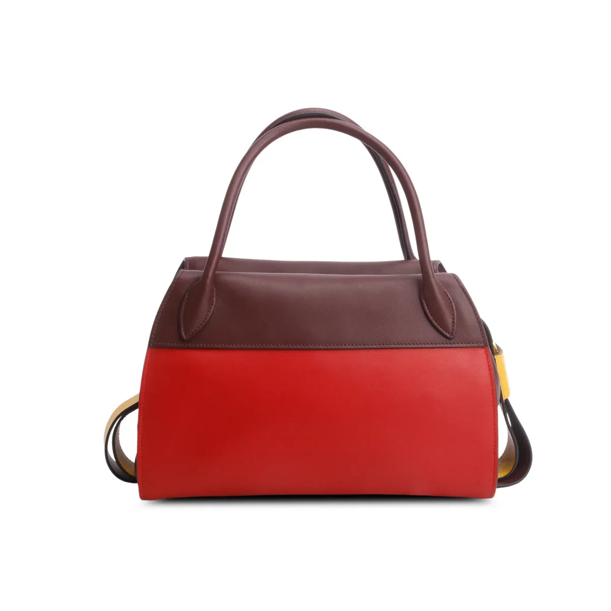 Prada Tri-Color City Calf Ribbon Bag